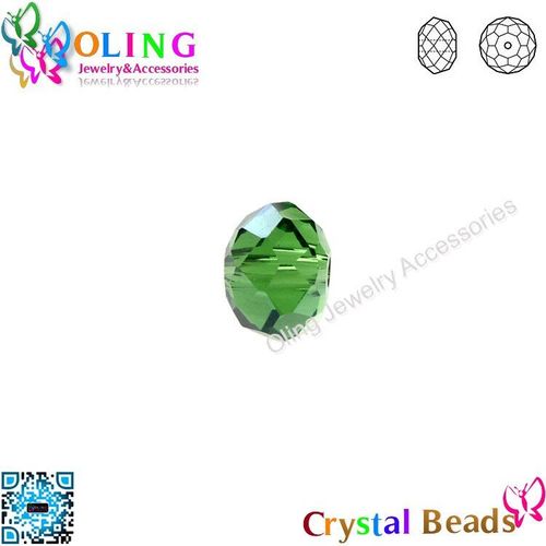 Perles De Verre Ab À Facettes, Aaa, 6mm, 2016 Pièces, Vert Fern, Perles De Cristal, Plates Et Rondes, Bricolage, Bracelet Ras Du Cou, Fabrication De Bijoux, 495