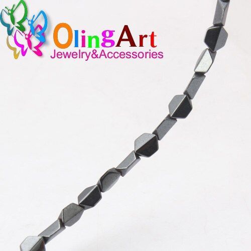 Lot De Perles Métalliques En Hématite Naturelle, 6mm, 40 Pièces/Lot, Couleur Mixte, Qualité Aaa, Pour La Fabrication De Bijoux Et De Colliers