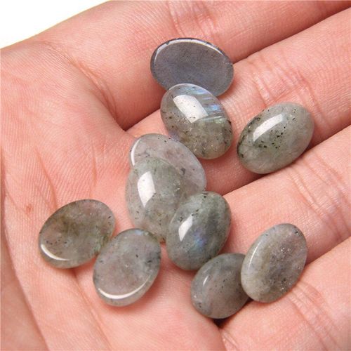 Cabochon En Pierre Naturelle, 10 Pièces/Lot, 8 25mm, ¿Il De Tigre, Agate Ovale, Camée, Pour Bricolage, Bague, Boucle D'oreille, Bracelet, Collier, Fabrication De Bijoux