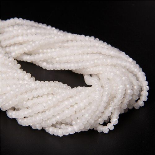 Perles Rondes En Quartz Pour Femmes, 3x4mm, Agate, Amazonite, Saalite, Jades, Pour La Fabrication De Bijoux, Diy, Bracelet, Collier