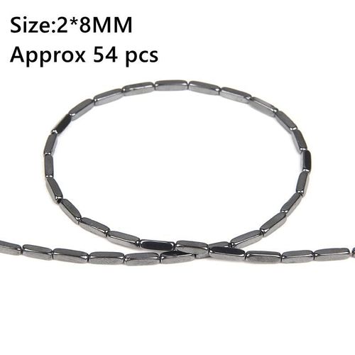 Perles En Hématite Noire Naturelle, 45 Styles Aaa +, Formes Géométriques Irrégulières, En Forme De Colonne, En Pierre De C¿Ur, Pour La Fabrication De Bijoux, Bracelets, Colliers, 15 Pouces