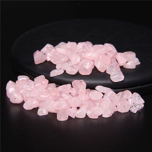 Perles En Cristal De Rose Naturel, Quartz Irrégulier, Pierre De Guérison, Perles En Vrac Pour La Fabrication De Bijoux, Bricolage, Bracelet, Collier, Boucles D'oreilles