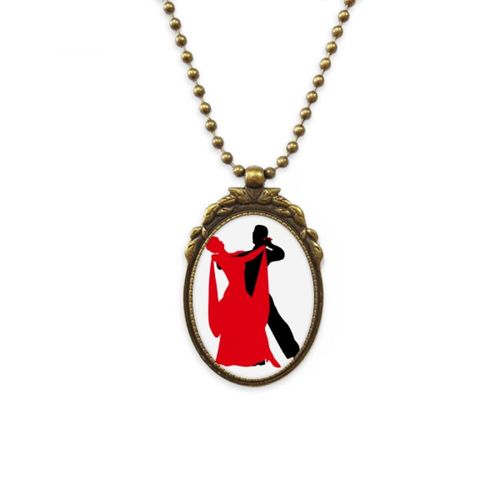 Collier De Danse De Duet Social, Chaîne De Danse Antique, Pendentif De Perle Vintage, Porte Clés