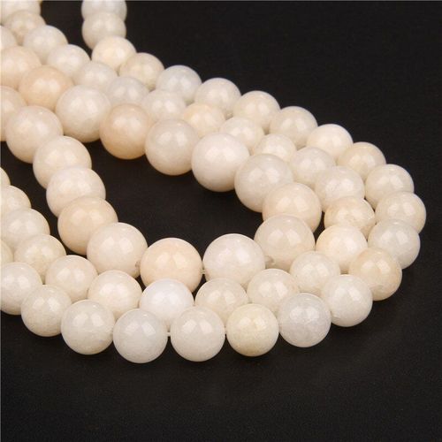 Perle D'angélite Bleue Violette Rouge, Pierres Précieuses Naturelles Rondes, Perles D'espacement Pour La Fabrication De Bijoux, Perles De Bracelet Diy De 6 À 12mm, Vente En Gros