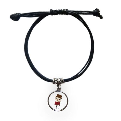 Bracelet En Cuir, Bijoux Noirs, Culture Rouge, Local Uu