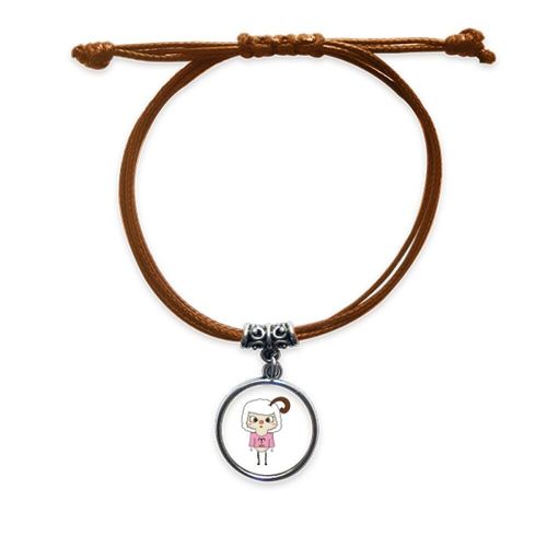 Bracelet Porte Bonheur En Cuir Marron, Constellation, Tendance Bélier Meteor Uu, Bijoux Cadeau