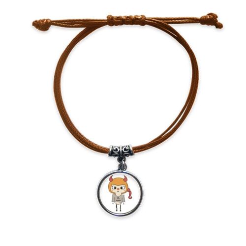 Bracelet En Cuir Marron, Constellation Chance, Tendance Scorpion Uu, Bijoux Cadeau