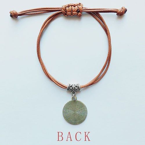 Bracelet En Cuir Et Corde Cachée, Animal Kola Nature, Bijoux Marron, Cadeau
