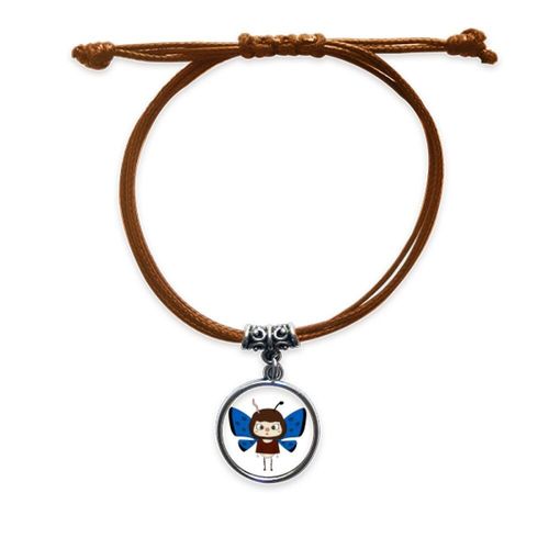 Bracelet En Cuir Coloré Avec Corde Et Cachette, Accessoire De Beauté Pour Animal, Ver Nature, Marron, Bijoux, Cadeau