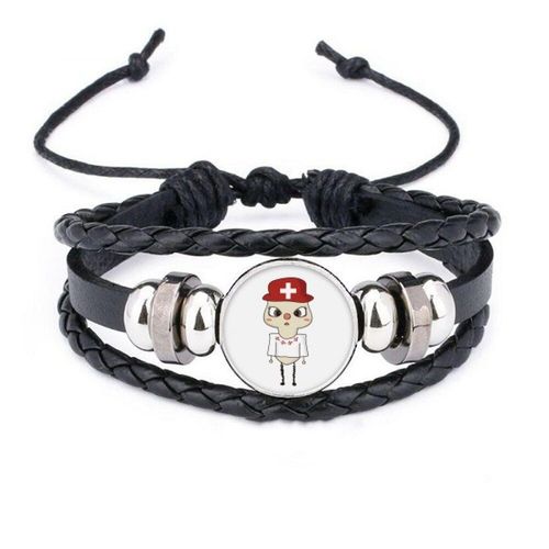 Bracelet En Cuir Tressé, Pays De La Suisse, Europe, Drapeau Français, Corde Tissée