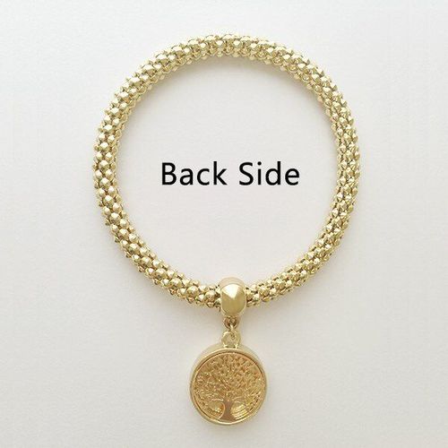 Bracelet Chaîne En Or Jaune, Feuille D'automne Uu, Pendentif, Bijoux D'ornement De Main