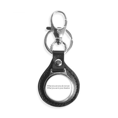Pendentif De Porte Clés En Métal Avec Pendentif En Forme D'ombre