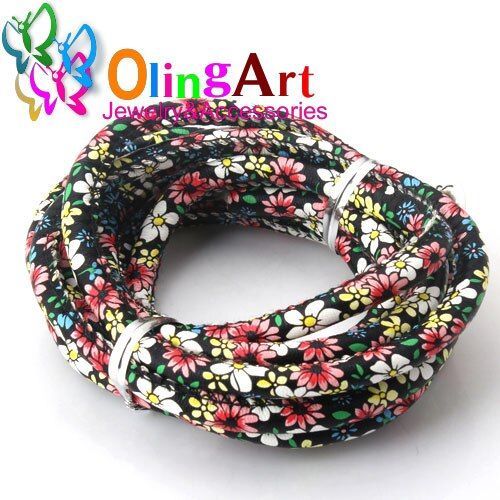 Cordon Rond En Cuir Pu Pour Fabrication De Bijoux Artisanaux, 6mm, 2 M/Lot, Pour Style Européen, Bricolage, Collier, Bracelet, Ras Du Cou