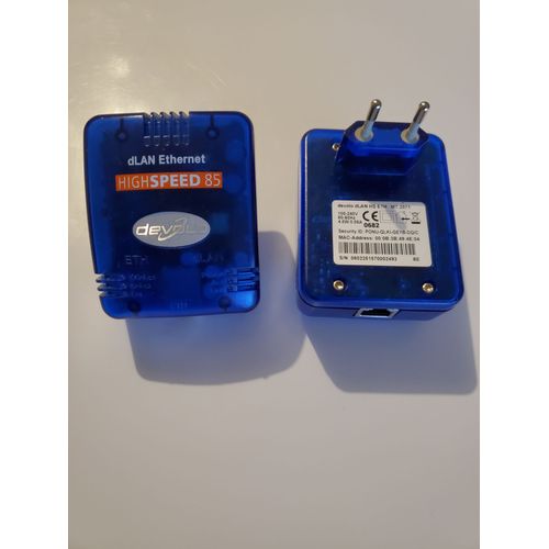 Pack de 2 Adaptateurs CPL dLAN Ethernet High Speed 85 MT 2071