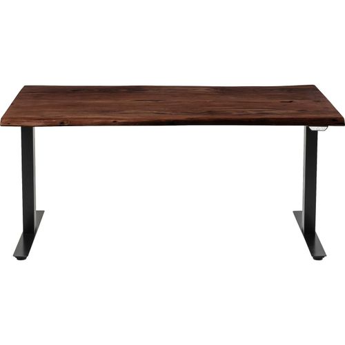 Bureau Smart Harmony Noyer Et Noir Kare Design Taille - 200x100cm