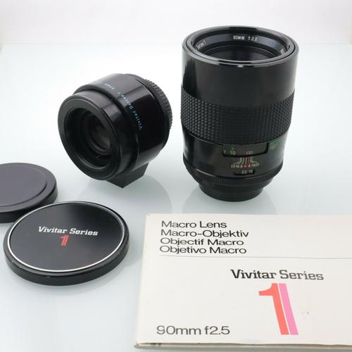 Vivitar Series 1 90mm/2, 5 VMC Macro Objectif (1:1)