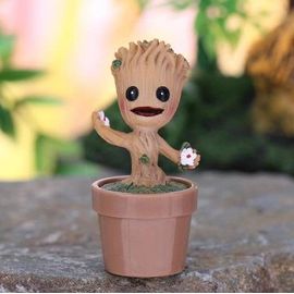 Groot  Mini Pot De Fleurs De Jardin, Figurine Les Gardiens De La Galaxy Marvel Homme Femme Enfant Bébé, Jouets Pour La Maison Et Le Bureau