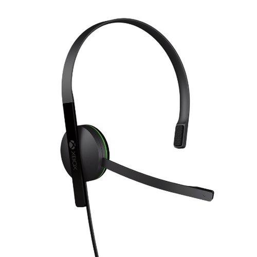 Microsoft Xbox One Chat Headset - Micro-casque - sur-oreille - filaire - USB - pour Xbox One, Xbox One S, Xbox One X