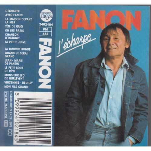 Maurice Fanon Rare K7 Cassette Audio