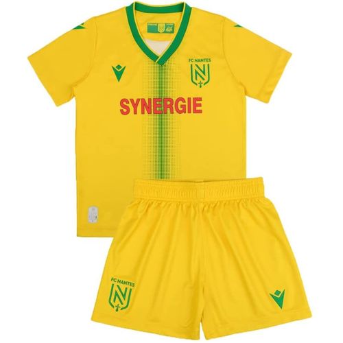 Maillot Et Short Macron Enfant Domicile Fc Nantes Officiel Football