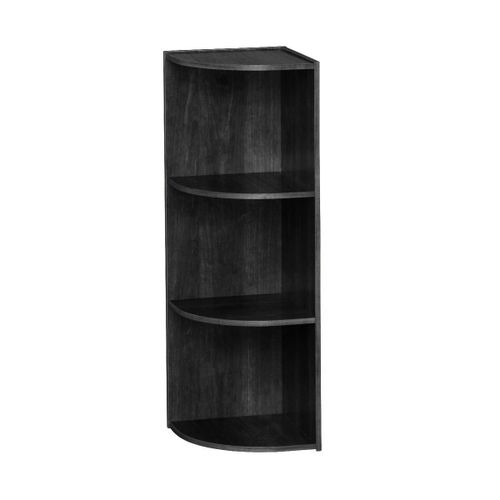 Iris Ohyama, Boite d'empilage en bois/Rangement en bois ouvert, Montage facile, Modulaire, Cuisine, Salon,Chambre à coucher - Side table IWST-300 - Marron cendré