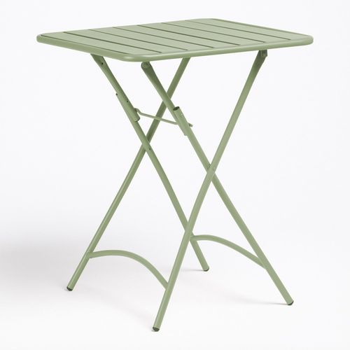 Table Pliante En Acier (60x60 Cm) Janti Iceberg
