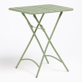 Table Pliante En Acier (60x60 Cm) Janti Iceberg