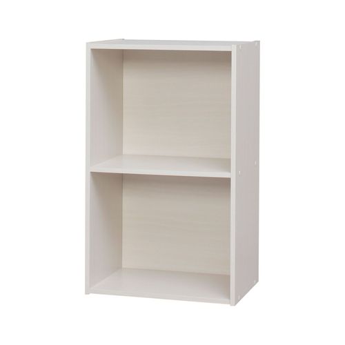 Iris Ohyama, Étagère En Bois, Modulable,Bureau, Salon, Chambre - Cx-4fn, L 42 X P 29,7 X H 136,6 Cm, Chêne Blanc