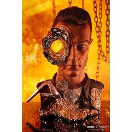 Terminator - T-1000 Art Mask - Statuette Purearts '29x36x44cm'