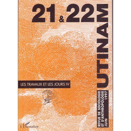 Utinam 21-22 Les Travaux Etles Jours Iv