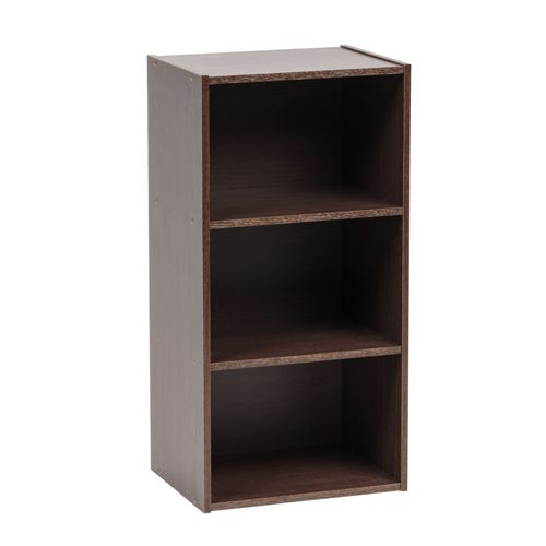 Iris Ohyama, Niche De Rangement Ouverte En Bois, Modulable,Bureau, Salon - Stb-400, L42.3 X P31.5 X H7.9 Cm, Chêne Blanc