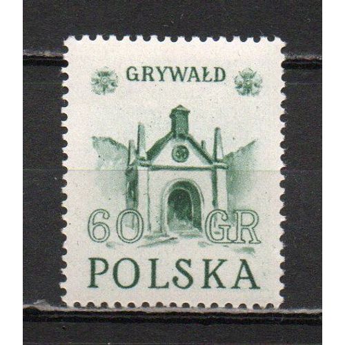 Timbre-Poste De Pologne