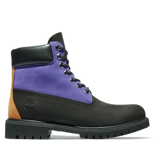 Bottes Timberland Premium 6-Inch Boot Extra-Chaude En Noir/Violet Noir - 40