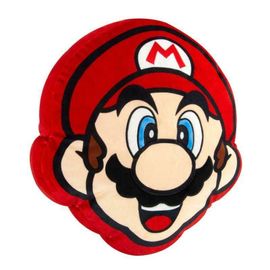 Peluche Super Mario - Méga Tête - 36 Cm