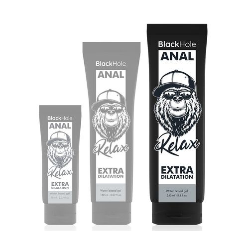 Lubrifiant Decontractant Anal Lubrifiant Relax Black Hole 250ml Black Hole
