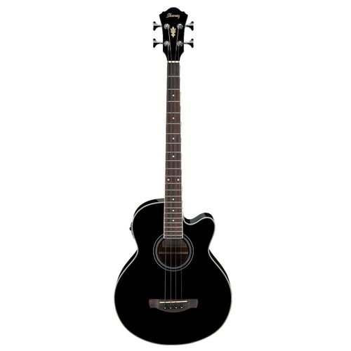 Basse ?Lectro Acoustique Ibanez Aeb8e-Bk - Noire