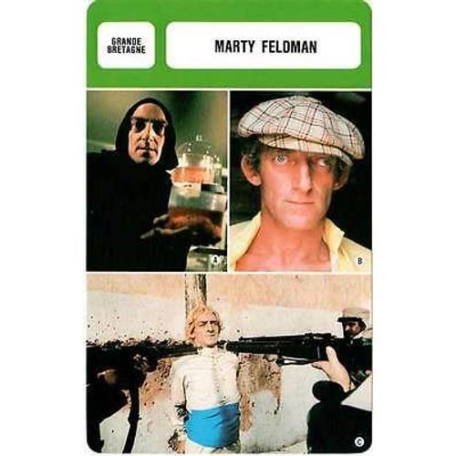 Fiche Monsieur Cinema Marty Feldman