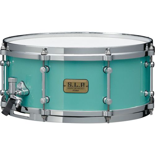 Tama Lsp146-Tuq S.L.P. Fat Spruce Turquoise Caisse Claire 14 X 6 Pouces