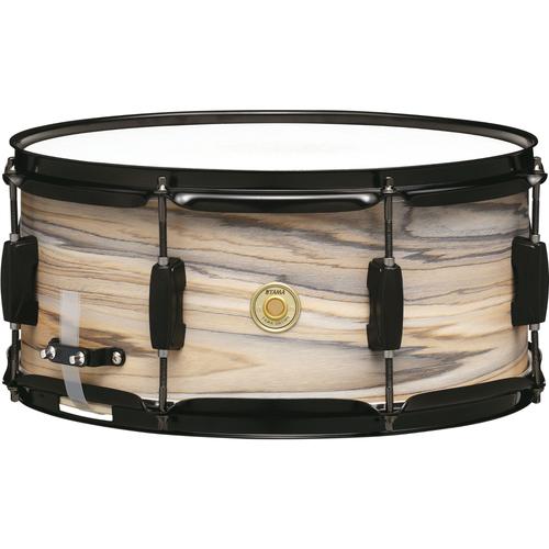 Tama Wp1465bk-Nzw Woodworks Natural Zebrawood Caisse Claire 14 X 6,5 Pouces