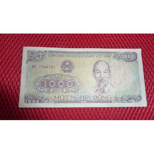 Vietnam = Billet De Banque De 1000 Dong Année 1988, N° Dt7344701