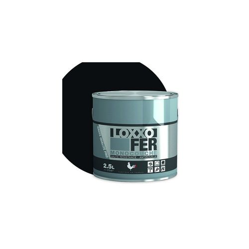 Peinture Fer Antirouille LOXXO Noir mat