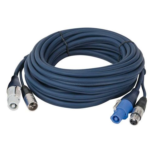 DAP Powercon/XLR rallonge XLR et PowerCON - 10 m