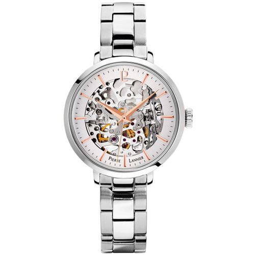 Montre Femme Pierre Lannier Automatic En Acier Gris