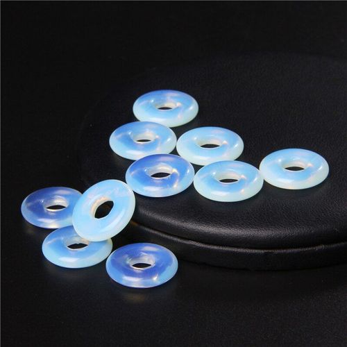 Perles Naturelles Oblates En Agate Indienne, 18mm, Prix D'usine, Pour Pendentif, Bijoux, Boucles D'oreilles, Collier, Bricolage