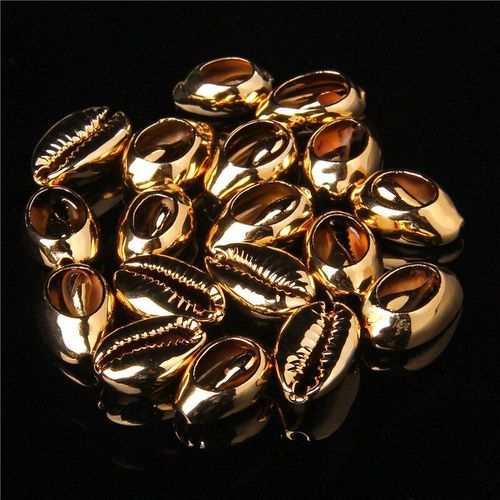 Lot De 10 Perles Ovales En Coquillage Naturel Multicolore, 10 20mm, Pour Bijoux, Breloques, Bracelet, Boucles D'oreilles, Accessoires
