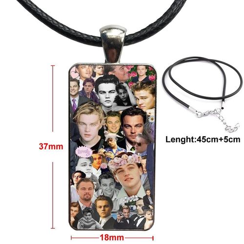Pendentif En Verre Titanic Leonardo, Collier De La Galaxie, En Acier Inoxydable Plaqué, Bijoux Pour Enfant