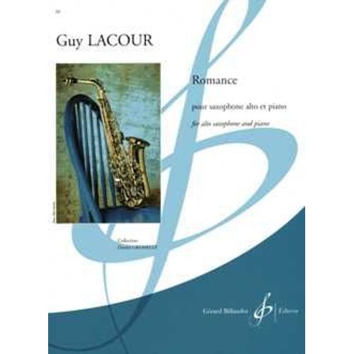 Romance Pour Saxophone Alto Et Piano