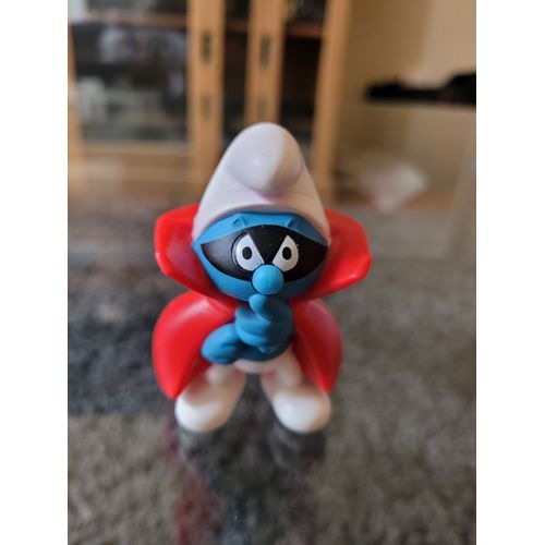 Jouet Figurine Les Schtroumpfs - Schtroumpf Arsène Lupin  - Collection Mac Donalds Happy Meal