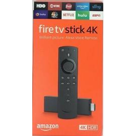 Passerelle multimédia Amazon Fire TV Stick 4K avec télécommande Alexa