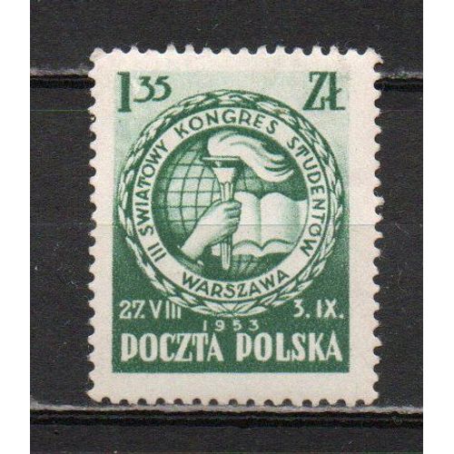 Timbre-Poste De Pologne